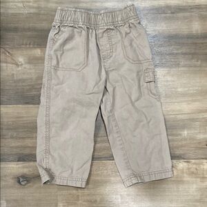 $1- Toddler Tan Cargo Pants